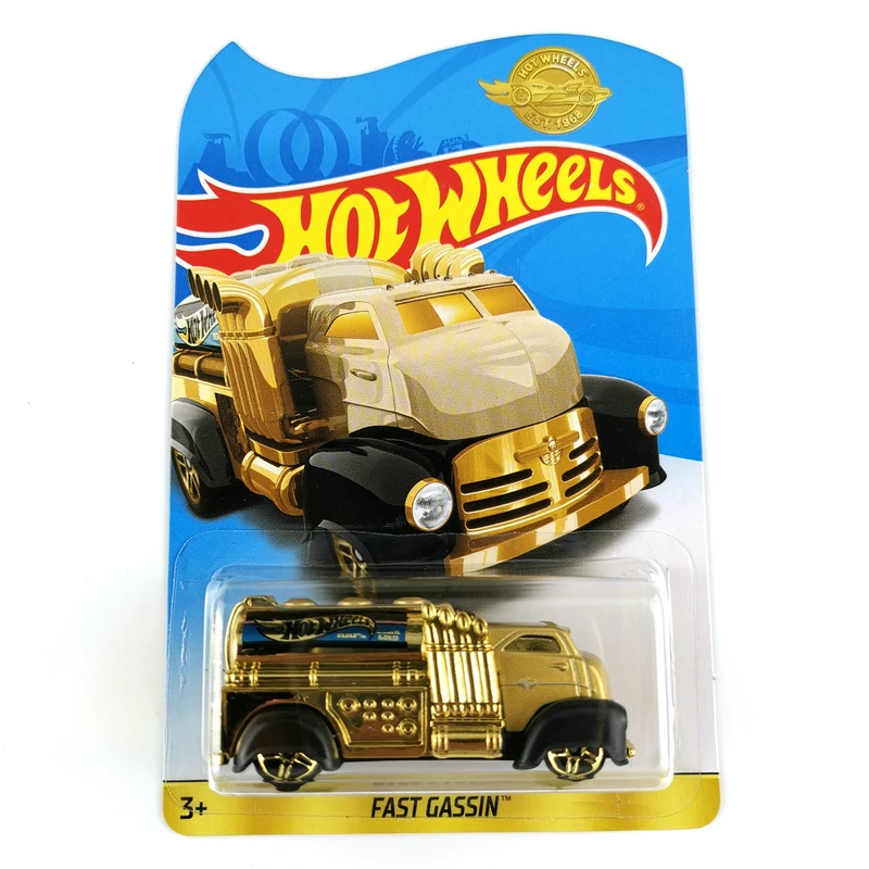 Hot Wheels Cars Fast Gassin Golden Edition Metal Die-cast Simulation Model  1/64 Cars Toys - Railed/motor/cars/bicycles - AliExpress