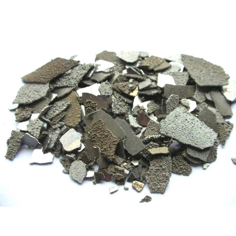 

50 grams of high purity 99.7% electrolytic manganese flakes Mn metal block