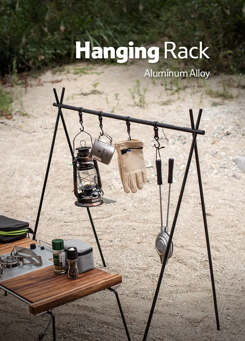 Liga de Alumínio Triangular ao ar Naturehike Chenyi Acampamento Pendurado Rack 8kg Peso Rolamento Roupas Planta Livre Piquenique 2 triangular ao ar livre piquenique rack