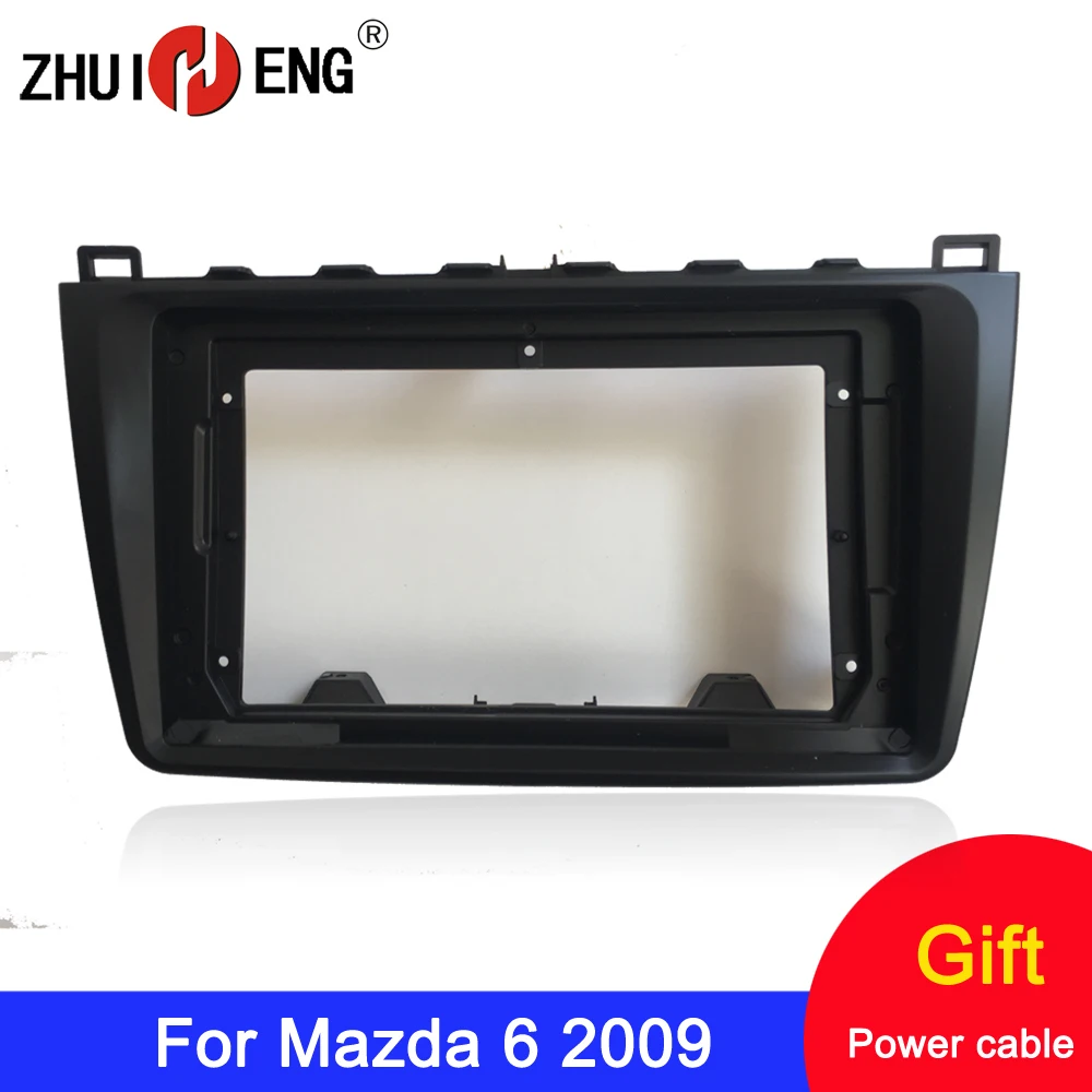 ZHUIHENG 2 Din Автомобильный Радио фасции Рамка для Mazda 6 2009 DVD панель GPS тире комплект