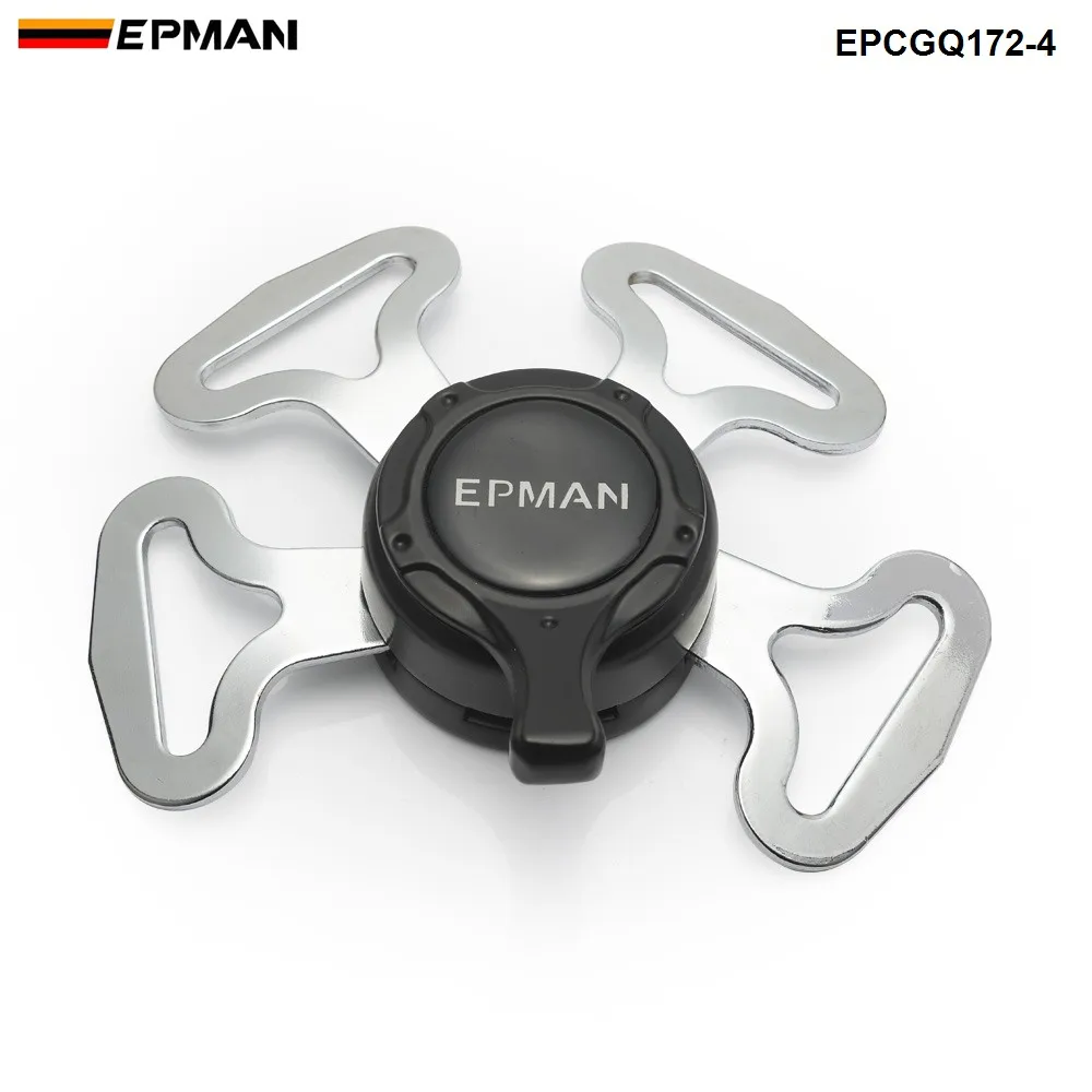 Epman自動ハーネスカムロック安全シートベルト耐久バックル4/5ポイントカムロックバックルのための2 
