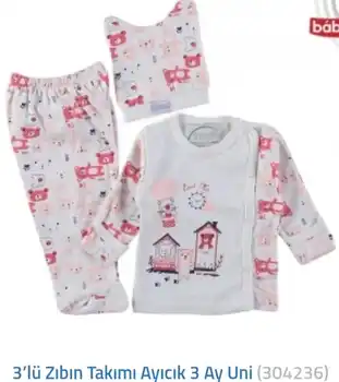 

3 piece set 3 teddy bear