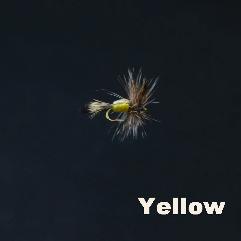 Vtwins 14# Red Humpy Dry Flies Parachute Adams Irresistible Dry