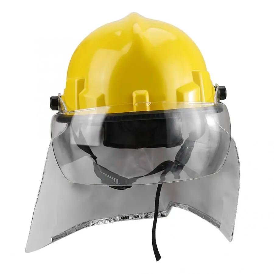 Желтый пожарный защитный шлем защита от коррозии радиация защита жаростойкий желтый
