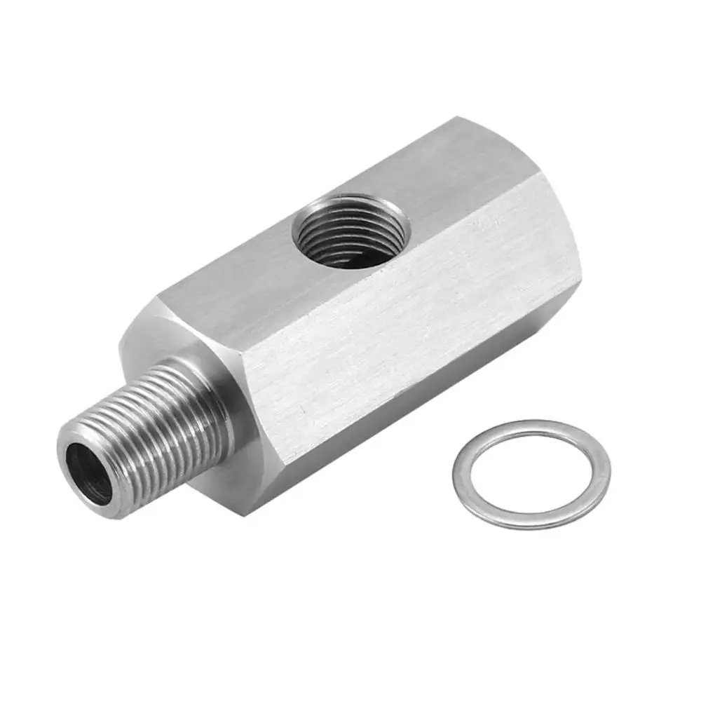1/8 ''Npt датчик давления масла тройник к Npt адаптеру турбо подача линия метр 1/8Npt датчик давления масла тройник к Npt адаптеру