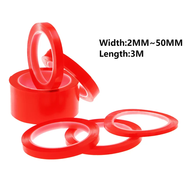 Clear Double Sided servo tape for electronics 3M 25mm