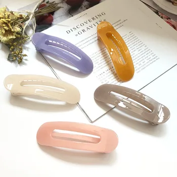 

Large Size Candy-Colored Anti-slip of Clip Simple Fashion Japanese-style Bang Clip Girl'S Acrylic Ba