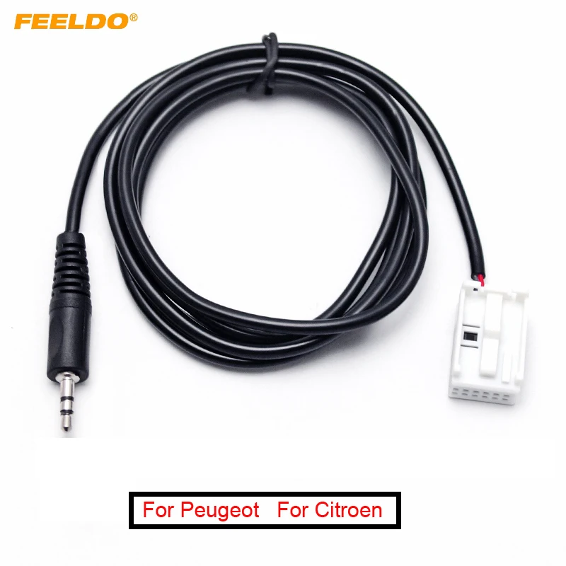 Кабель-адаптер FEELDO для Peugeot 307/308/407/408 также Citroen C2/C5/RD4/C-Quatre/Sega/ | Автомобили и
