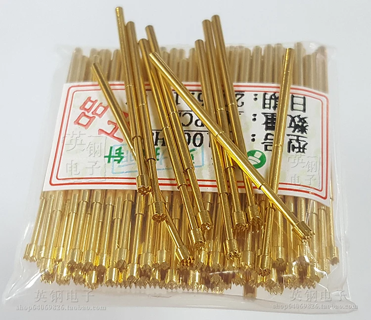 Диагностический зонд PA100-H3 Huarong 1 8 мм игольчатый пружинный с золотым покрытием мил