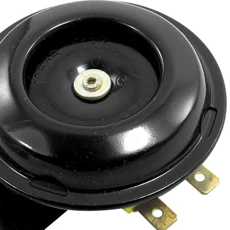 DC 12V 1.5A черный металлический электрический рог для мотоцикла