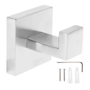

304 Stainless Steel Robe Hook Deluxe Hook Wall Mount Robe Coat Hat Door Hanger P31E