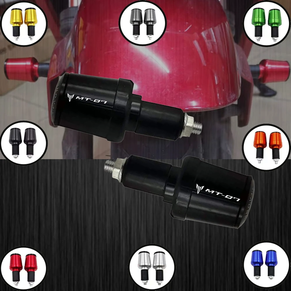 

Универсальные слайдеры рамы вилки передней вилки мотоцикла защита болтов от ударов Мотокросс для Yamaha MT07 FJ07 FZ07