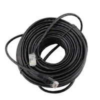10M 20M 30M 50M Cat5 Ethernet Network Cable RJ45 Patch Outdoor Waterproof LAN Cable Wires For Security CCTV POE IP Camera System 1