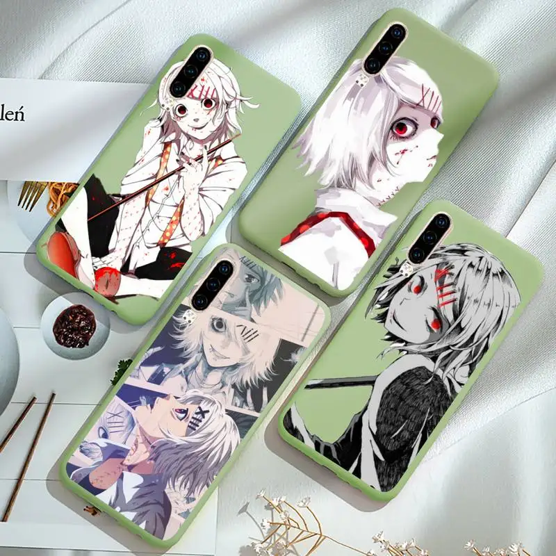 

Anime JUUZOU SUZUYA Tokyo Ghouls Phone Case Candy Color for iPhone 6 7 8 11 12 s mini pro X XS XR MAX Plus