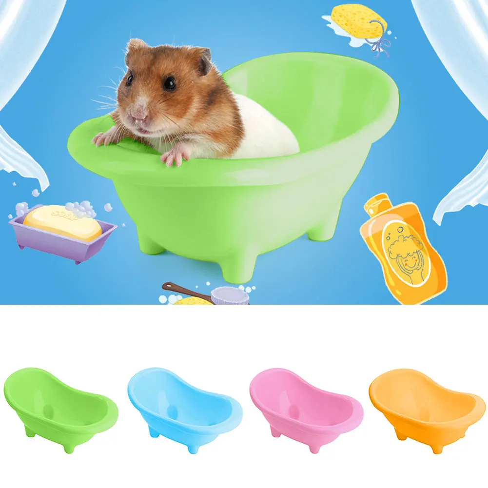 Мини пластиковый Туалет для хомяка песок для туалета комната для небольшого животного хомяка сауна туалет ванна домашние инструменты для ванной Прямая