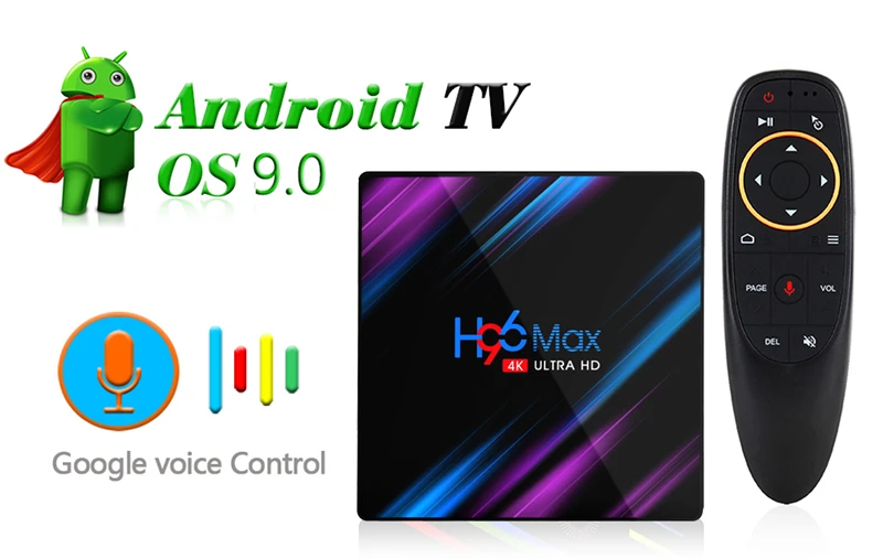 Новое поступление Android 9,0 tv Box H96 MAX 3318 Rockchip RK3318 четырехъядерный ОЗУ 4 Гб ПЗУ 64 Гб двойной Wifi 2,4G/5G BT4.0 смарт-приставка
