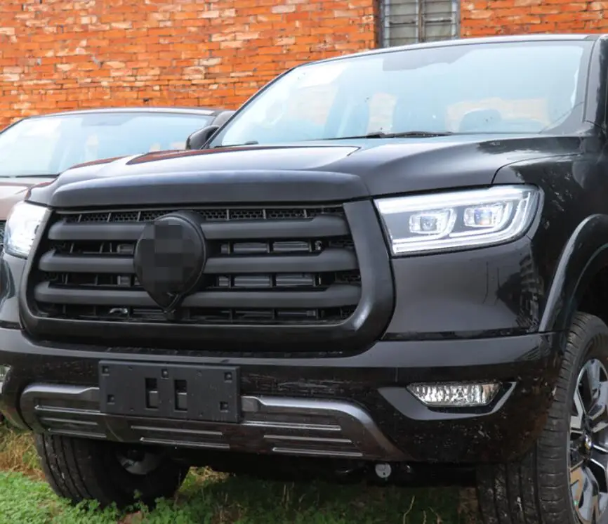 

For Great Wall Cannon GWM Poer Ute 2021 2022 Car Front Grille Hood Engine Decor Sticker Cover Moulding Accessories