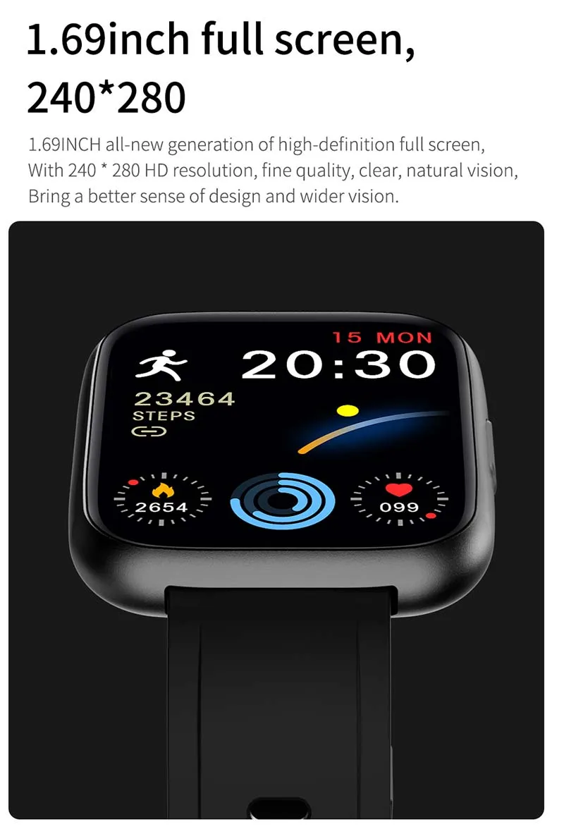 Electronics Smart Clock For Android IOS Fitness Tracker Sport Bluetooth Smart-watch 2 H7436cad867ee497392feb643516a4b59T