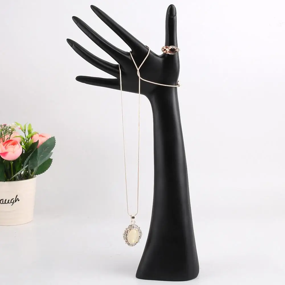 Jewelry Display Rack Hand Shape Necklace Bracelet Rings Jewelry Holder Display Rack Stand Bracket jewelry organizer Hand   Shape