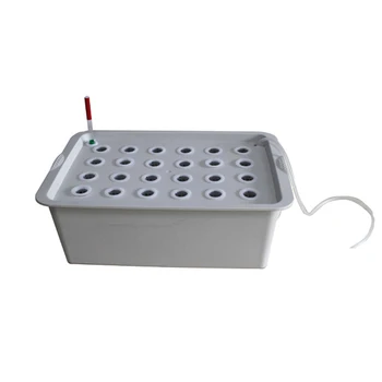 

24Holes Plant Site Hydroponic System Indoor Garden Cabinet Box Grow Kit Bubble Garden Pots Planter Nursery Pot 1 Set New