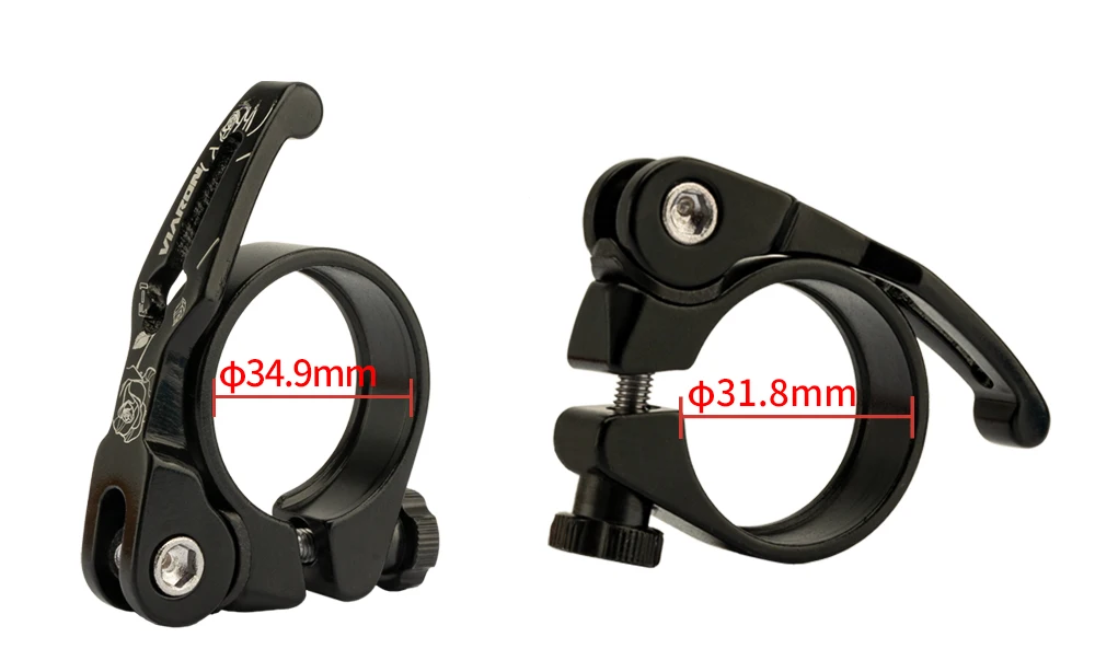 Description Picture 5 of itemVIARON MTB Bike Seat Post Clamp Quick Release Ultralight Bicycle Seat Post Mount 31.8mm 34.9mm Bicycle Parts