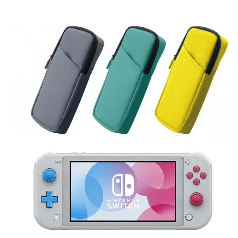 

Carrying Case For Nintend Switch Lite Storage Bag Soft Cloth Portable Pouch Shell Protective Cover With Film