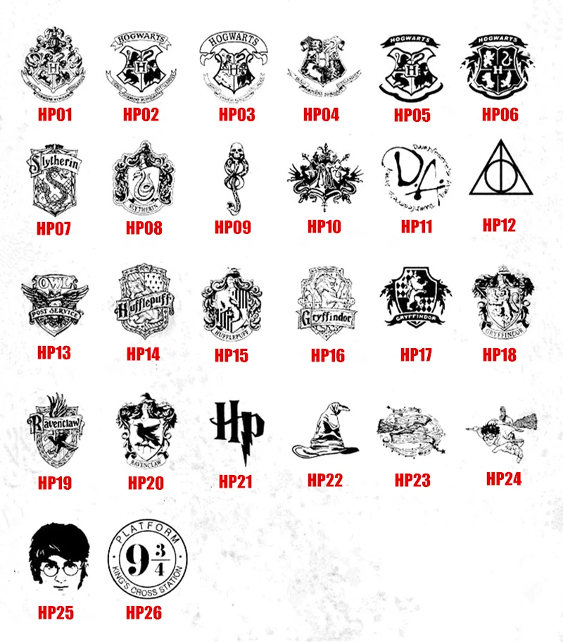 Harry potter 1-7