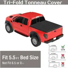 ^#Cheap Samger Tri-fold Tonneau Cover Car Truck Soft Tri Fold For Ford F-150 04-08 5.5ft Short Bed ^#Cheap Samger Tri-fold Tonneau Cover Car Truck Soft Tri Fold For Ford F-150 04-08 5.5ft Short Bed