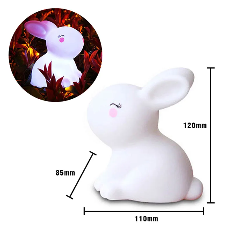 Сенсорный цветной светодиодный ночник с кошкой силиконовая 3d настольная лампа