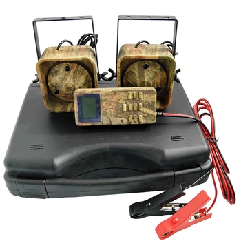 

Hunting Decoy Mp3 Bird Caller Sounds Player Built-In 200 Bird Voice Hunting Decoy 2 Players 50W Animal Caller for Hunting