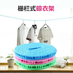 Anti-skid Windproof Clothesline Fence-type Clothesline Non-slip Drying Ropeclothesline Outdoor Travel Clothes Line Ropes