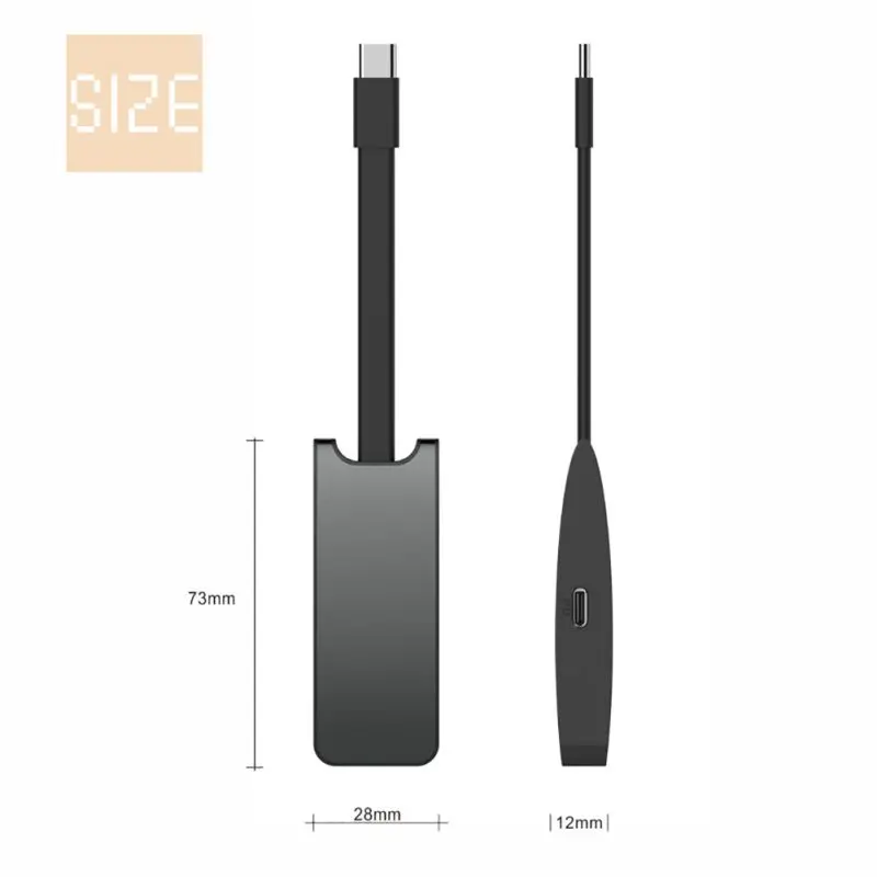 Универсальный Тип usb-C USB концентратор с HDMI 4K USB 3,0 и зарядка PD Порты и разъёмы, кабель-Переходник usb C на HDMI конвертер адаптер