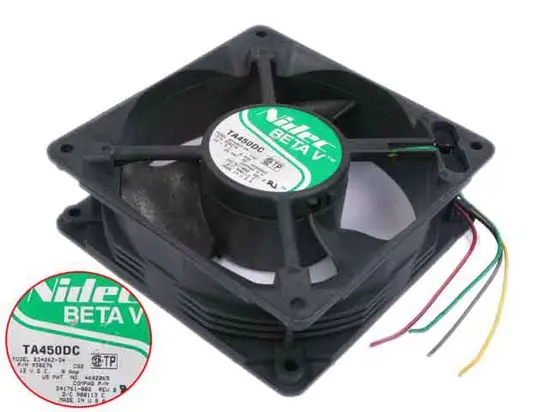

4-проводной серверный Вентилятор охлаждения Nidec B34262-34 241761-002 DC 12V 0.80A 120x120x38 мм