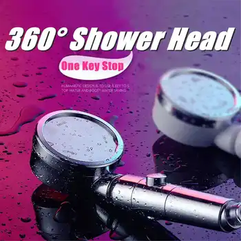 

Handheld Bathroom Shower Head High-Pressure Water-Saving Filtration Adjustable Angle Head Shower Faucet Douche Waterfall Set