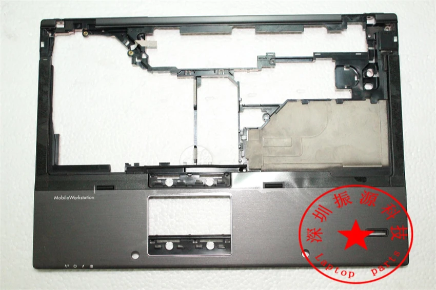 Подлинный для hp Elitebook 8440w палмрест с датчиком отпечатка пальца 594099-001