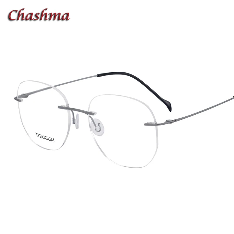 

Rimless Titanium Women Round Light Eyeglasses Men Glasses Myopic Glasses Frame Optical Eyewear Prescription Glasses Frame