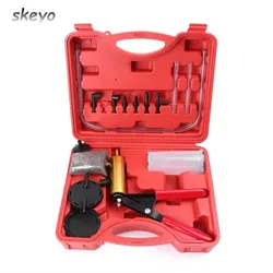 Hand Held Vacuum Pressure Pump Tester Tool Durable Brake Fluid Bleeder Bleeding Kit For Car Motorbike Moped Motor Bike