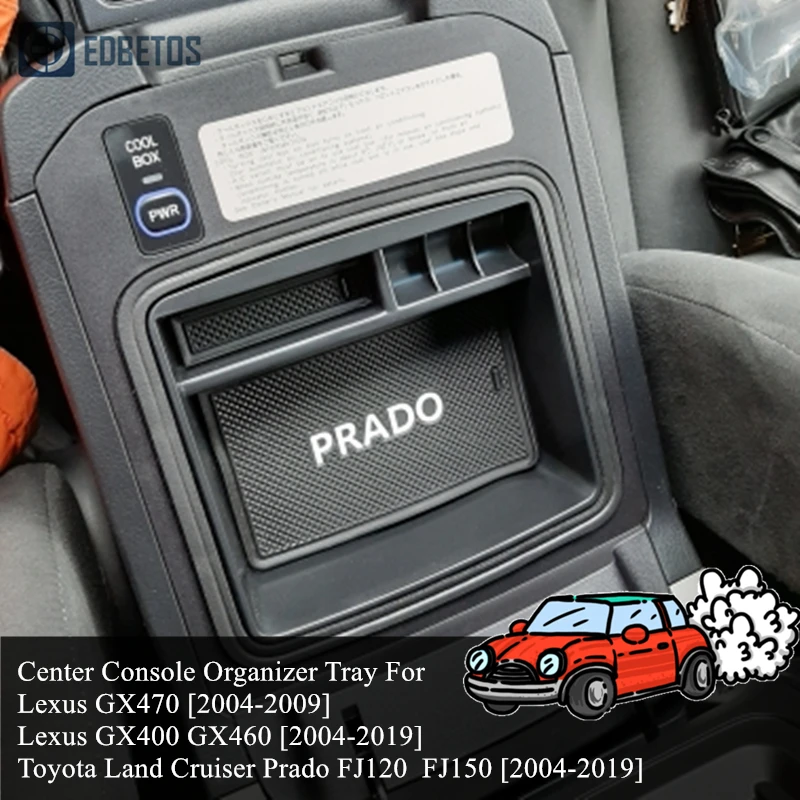 Для Toyota Land Cruiser Prado FJ120 FJ150 2004 2005 2006 2007 2008 2009 2010 2011 2012 2013 2014 2015 2016 2017 2018 2019 Box |