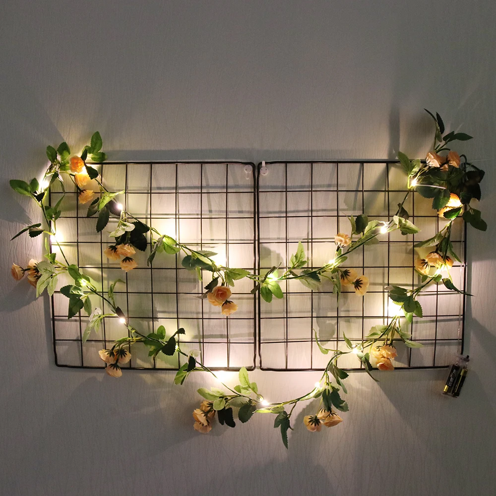 

2.2M Fairy Lights Copper Wire LED String Lights Flower Holiday lighting Christmas Garland For New Year Wedding Party Decoration