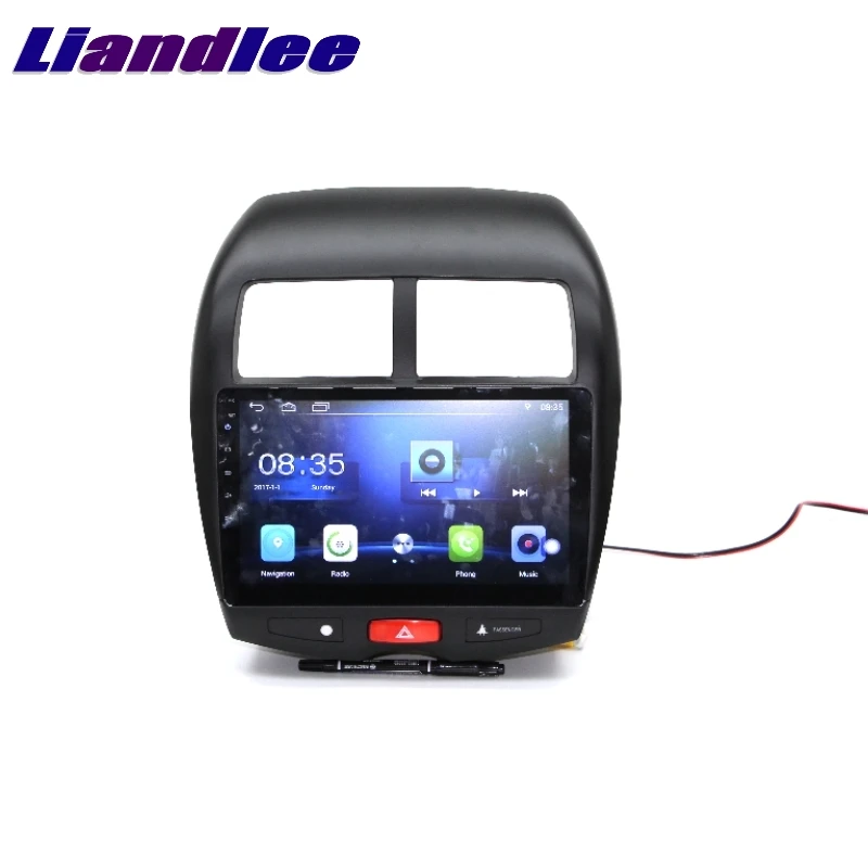 Автомагнитола LiisLee для Mitsubishi RVR ASX 2010 ~ 2019 мультимедийный ТВ DVD GPS Hi Fi радио стерео