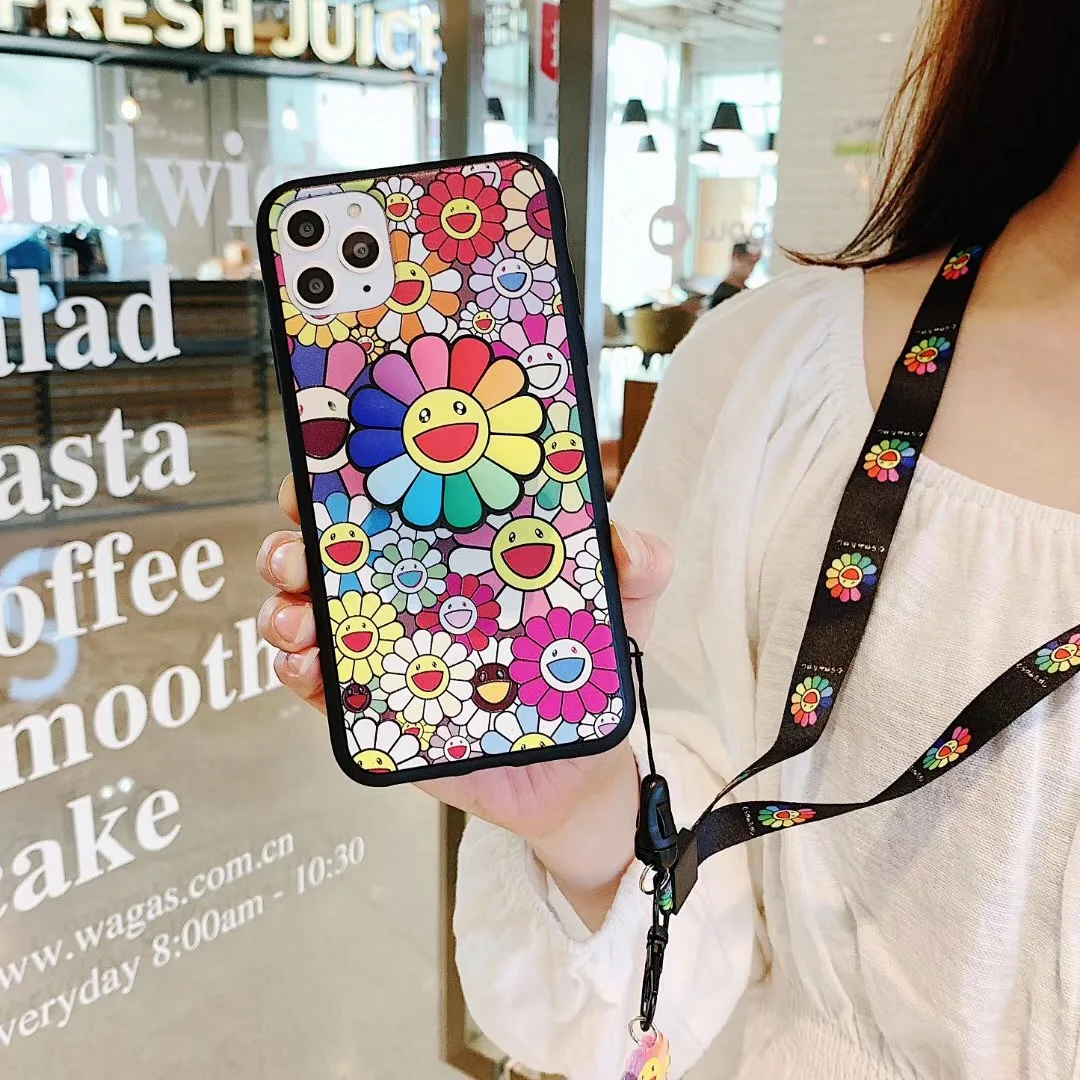Горячий роскошный чехол для iphone 7 8 6 6s plus X XS Max Xr 3D рельефный с ремешком |