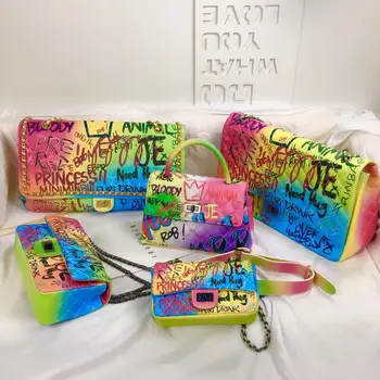 

wholesale price handbags and purses large graffiti purses women handbags