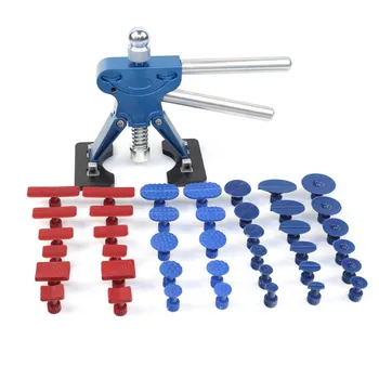 

41Pcs Paintless Dent Repair Tools Kit Blue Dent Lifter And Glue Tabs Auto Body Dent Removal Tools