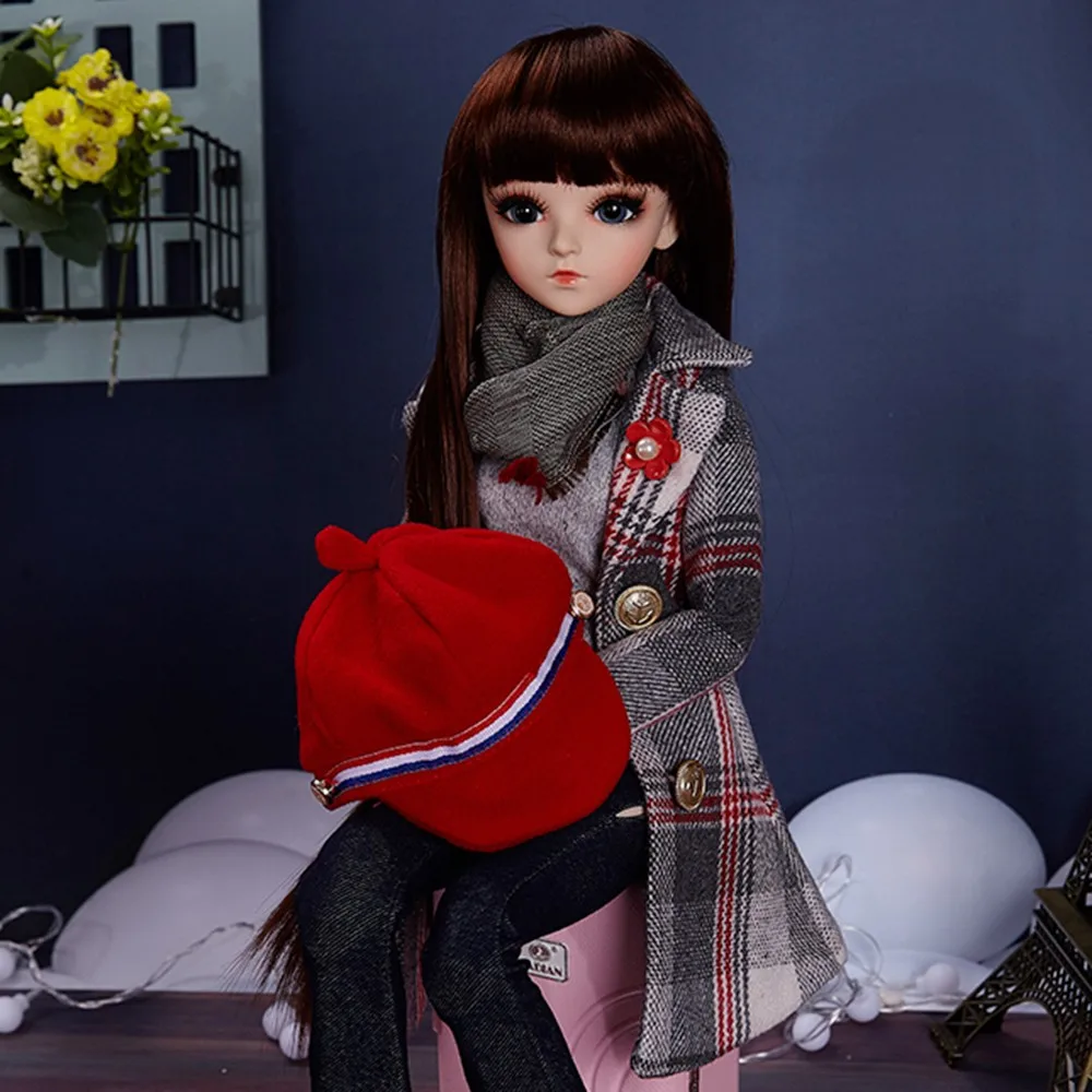 

BJD 1/3 Dolls Makeup Full Set Fashion Modern BJD Doll Hand-modified 60CM BJD Princess Dolls For Girl Birthday Gifts Child Toy