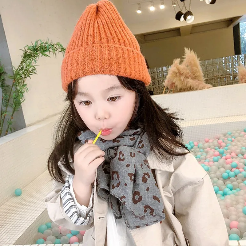 MYZOPER/Новинка года; Модный Леопардовый дышащий Детский шарф; Модный зимний теплый шарф унисекс в Корейском стиле