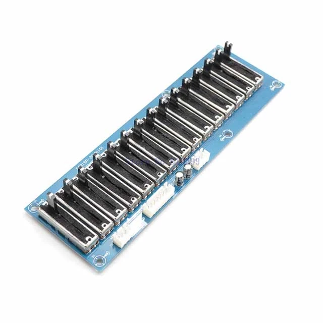 

A19-- 15 Band Stereo EQ Equalizer Board 2.0Channel Preamplifier Tone Adjustable Preamp module