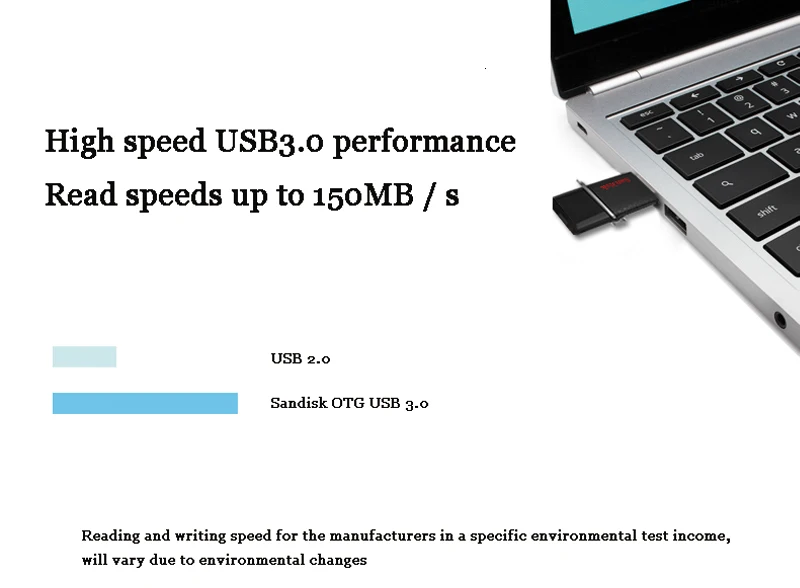 SanDisk USB OTG флеш-накопитель 128 ГБ 256 ГБ 130 МБ/с./с 3,0 флеш-накопитель 16 Гб внешний накопитель 32 Гб OTG 64 Гб Память Usb флешка 3,0