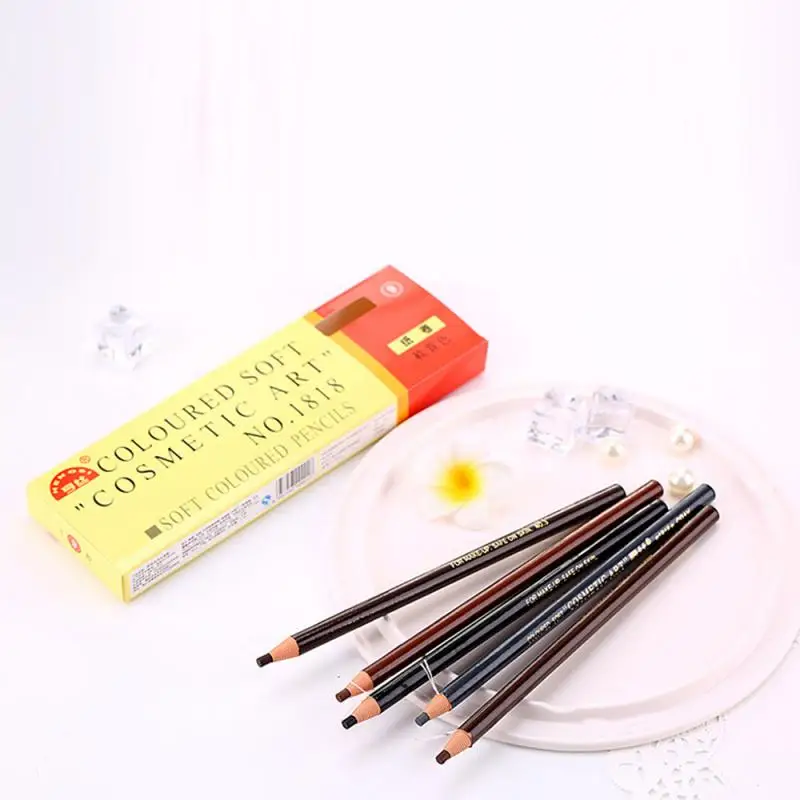 Eyebrow Pen Waterproof Fork Tip Eyebrow Tattoo Easy To Color Double-end Eyebrow Pencil Liquid Eyebrow Enhancer Dye Tint Pen