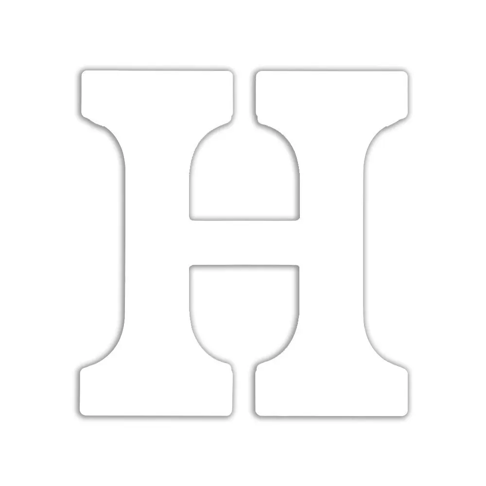 DIY Деревянные Буквы Знак пластиковый настольный декор Алфавит украшения дома аксессуары для свадьбы подарок на день Святого Валентина - Цвет: H