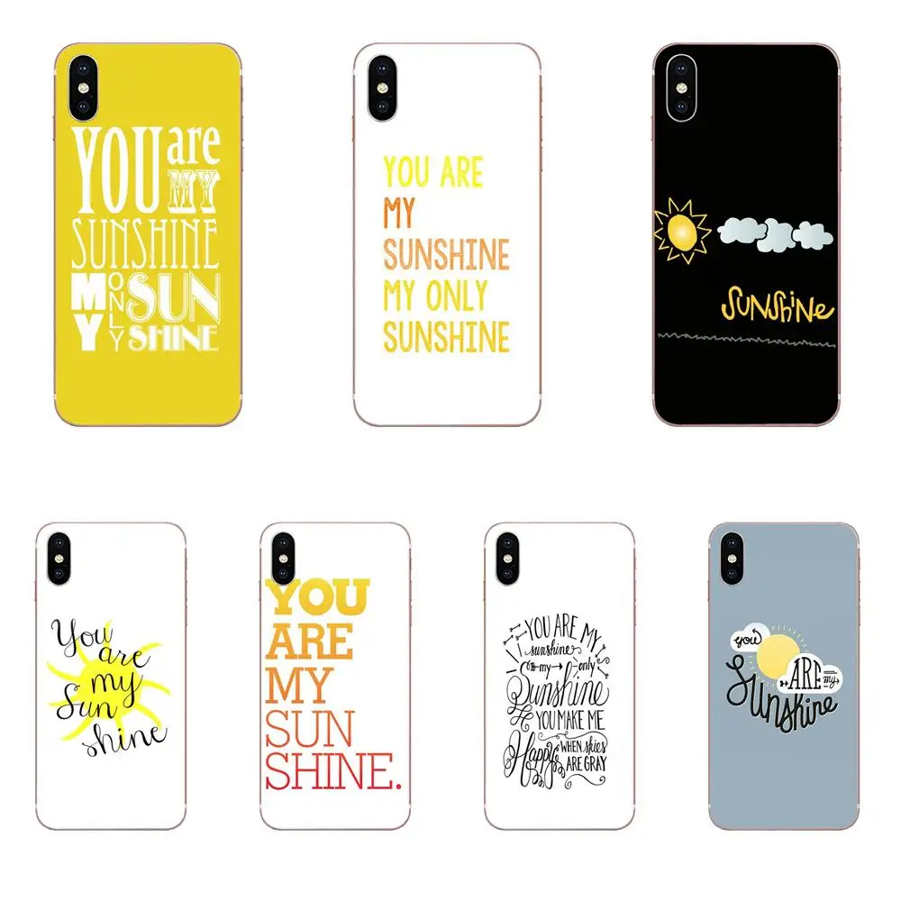 You Are My Sunshine Only для Samsung Galaxy J1 J3 J4 J5 J6 J7 A10 A20 A20E A3 A40 A5 A50 A7 2016 2017 2018 | Мобильные телефоны